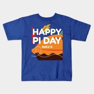 Happy Pi Day March 14 Kids T-Shirt